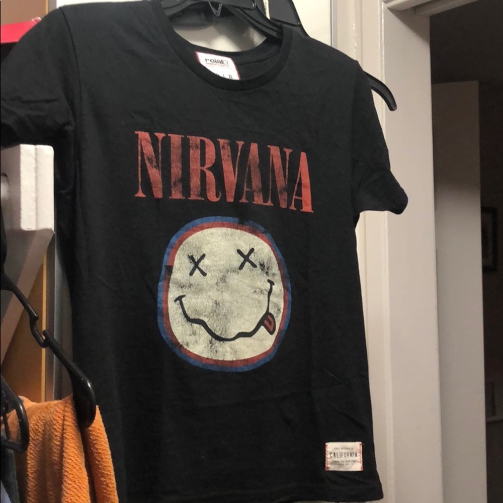 Nirvana smiley face ROIAL T-shirt size M